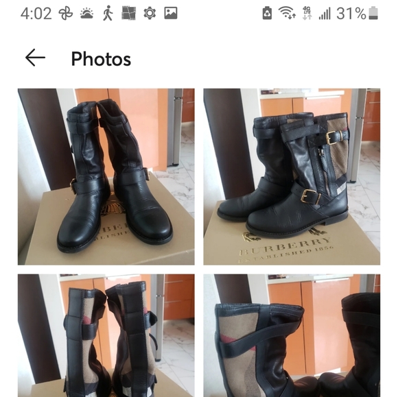 BURBERRY boots - Picture 4 of 6